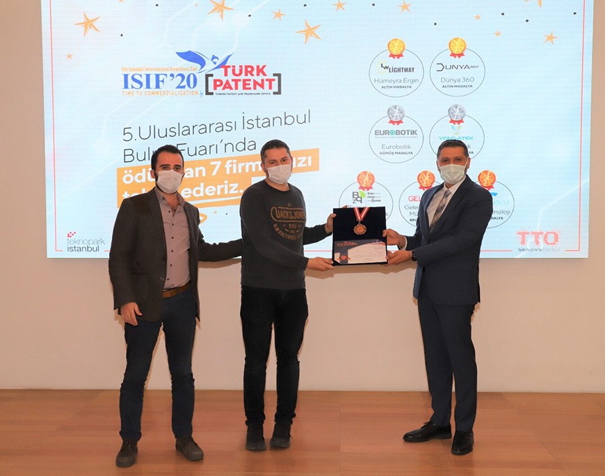 ISIF 2020 Uluslararası Buluş Yarışması Buluş Ödülü